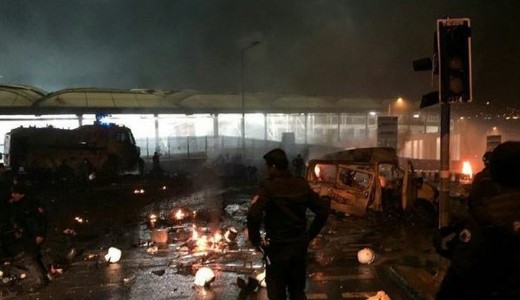 Robbantottak Isztambulban a Besiktas stadionjnl - legalbb 13 halott 