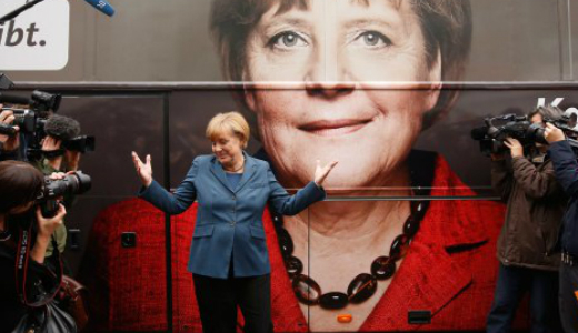 Merkel lett az v embere