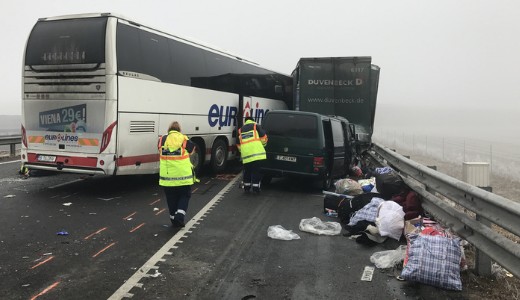 Tmegbaleset volt az M43-as autplyn, ngyen meghaltak