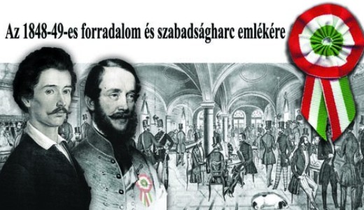 Eur�p�nak is �zennek a magyar ifjak - '48-ra eml�kez�nk