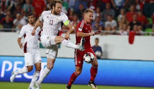 Nagy volt a kzdelem: 3-1-re nyert a magyar labdarg-vlogatott a lettek ellen 