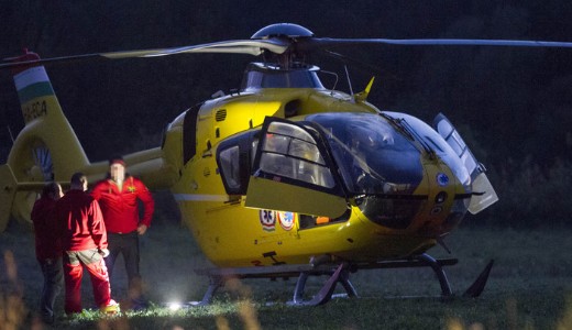 Menthelikopter okozott balesetet Pest megyben 