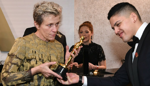 Az afterpartin elloptk Frances McDormand Oscar-szobrt