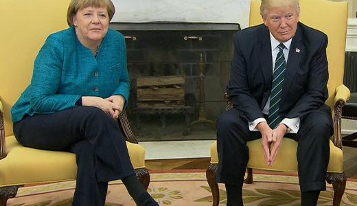 Trump s Merkel btortnak nevezte a kt koreai vezet tallkozst