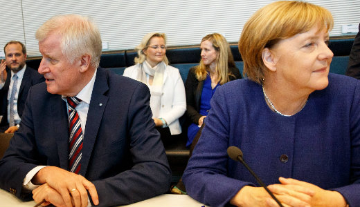 Merkel s prtja az sszeomls szln