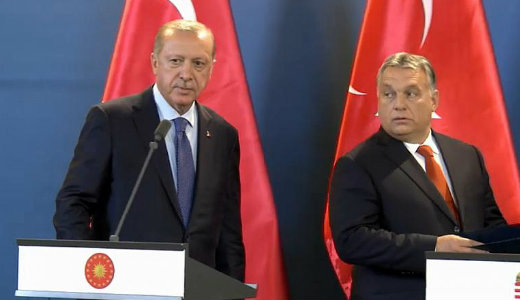 Lefagyott a vros, mikor Erdogan tment Budra