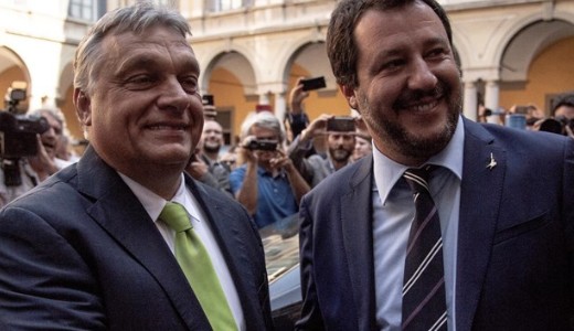 Orb�n a hat�rker�t�sn�l p�zolt Salvinivel