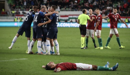 Szlovkia bergta helyzeteit, 2-1-re nyert Budapesten