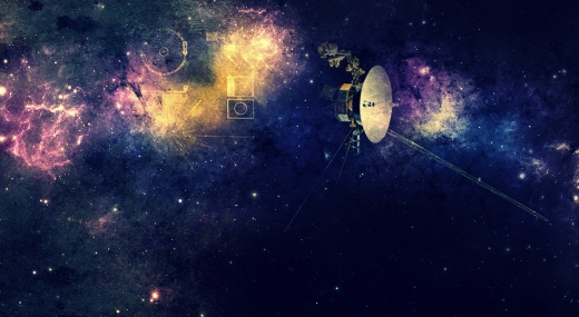 A naprendszeren tl a Voyager-1 rszonda