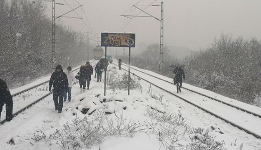 A MV elesett: ksnek s torldnak a vonatok a Nyugati plyaudvaron a havazs miatt