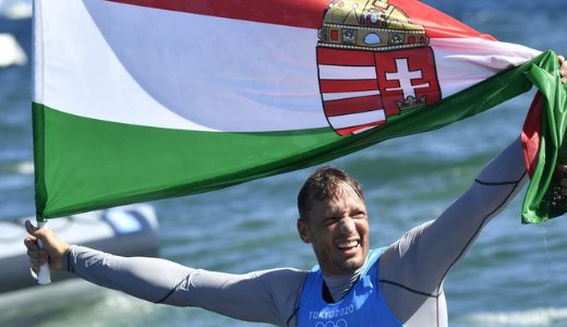 Tokii olimpia: a vitorlz Berecz Zsombor megnyerte az remfutamot, ezstrmes lett