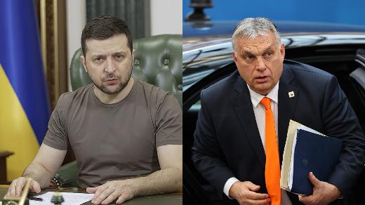 Becstelen szavakkal illette Zelenszkij a magyar minisztereln�k�t, Orb�n Viktor er�lyesen v�laszolt
